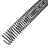 Binditek 50 Pack Plastic Spiral Binding Coils, 32mm