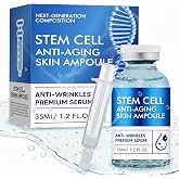 Stem Cell Serum for Face, with Collagen Formula, for a Youthful Glow | Professional Face Serum for Advanced Skin Hydration and Fine Lines Appearance, Use with and Without MicroNeedling, 1.2 Fl Oz