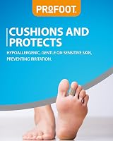 PROFOOT Soft Gel Corn Wraps Toe Protection Cushioning Relief Washable Reusable view 4