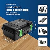 Desiretech Outdoor Electric Box 4 Gang 10m Extension Lead IP54 Weatherproof view 2