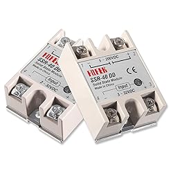Coliao 3pcs SSR-40DD Solid State Relay DC to DC