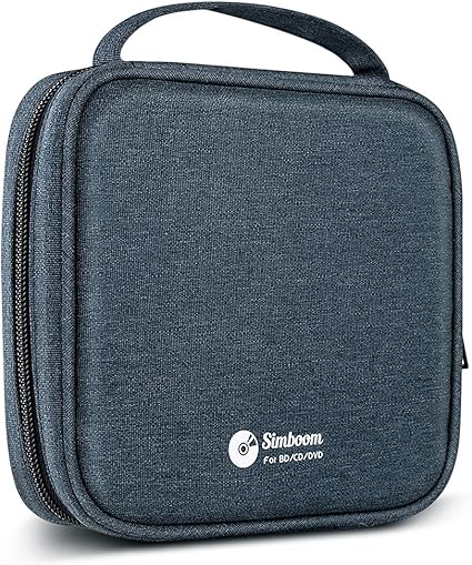 Amazon Cdケース 32枚収納 Cdファイル Cd Dvd入れ メディアケース スリム 不織布 両面収納 車 旅行 自宅 オフィス用 ブルー Simboom メディアケース 通販