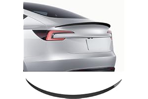 Arcoche Spoiler for Tesla Model 3 Performance Spoiler Wing Rear Trunk Lip Tail Lid for Tesla 2016-2023 ABS Model 3 Accessories(Glossy Black)