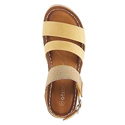 PATRIZIA Women's Jasive Slingback Sandal Yellow