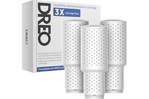 Dreo Clean Mist Cartridge 3-Pack for Humidifiers, Compatible with Dreo Humidifiers HM311/311S