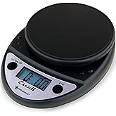Escali Primo NSF Listed Digital Scale, 11 lb/5 kg, Black (SCDGP11BK)
