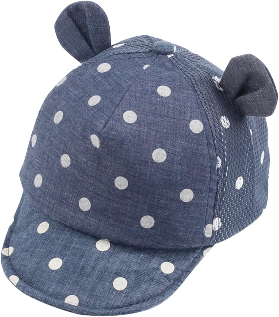 Baby Summer Caps Girl Boys Sun Beach Hat with Ear