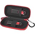 USB Flash Drive Case, Thumb Drives/SD/Memory Cards/Stick/SDXC SDHC Storage Holder, Electronic Accessories for SanDisk for Samsung for SamData/TOPESEL for PNY/YubiKey for Inland - Bag Only (Red)
