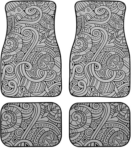 Amazon.com: Carpet Floor Mats Cartoon Cute Doodles Africa Vector