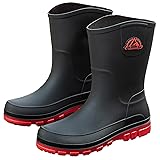 IQAXC Waterproof Garden Rain Boots for Men