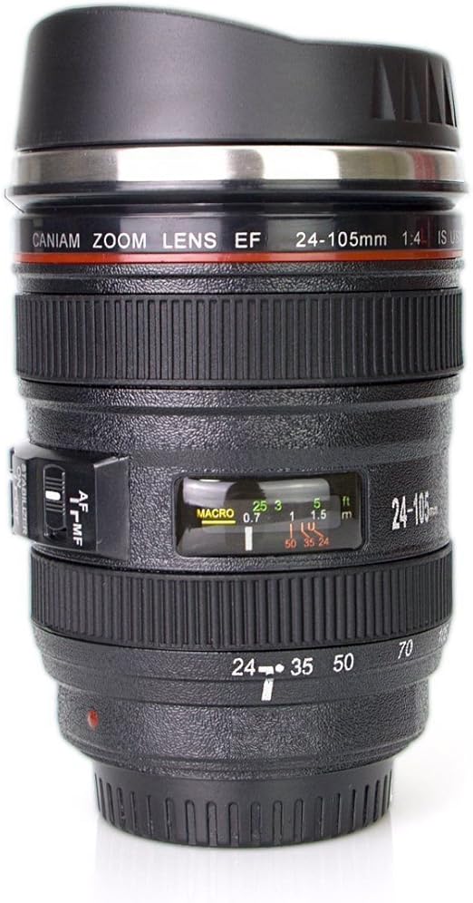 camera lens travel thermos