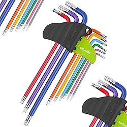 SAKSIAPRO Allen Key Set Extra Long and Ball