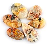 TGH Natural Crazy Lace Agate Gemstones Wholesale Cabochons Lot, Jewelry Making Loose Gemstone, Polished Gems, DIY, Wire Wrapping, Healing Crystals, Bulk Deal, Valentine Day Gift, 100 Carat Lot