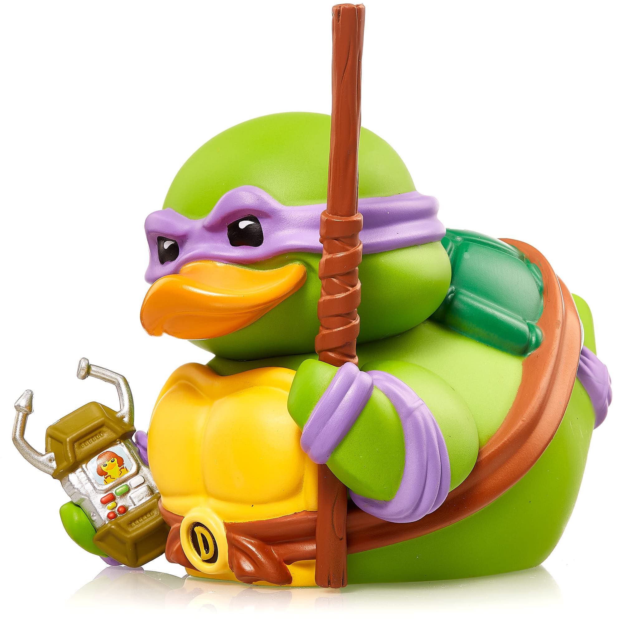 TUBBZ Boxed Edition Donatello Collectible Vinyl Rubber Duck Figure - Official Teenage Mutant Ninja Turtles Merchandise - Action Video Games, TV & Movies