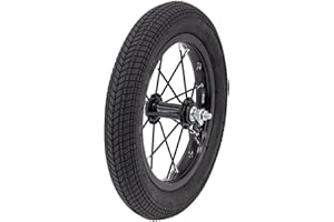 EIRONA Wheel Replacement for 12 Inch Kids Bike Front Wheels Replacement with Solid Air Rubber Tire and Inner Tube, Bicycle Bike Wheels Don't Fit with Huffy Bike