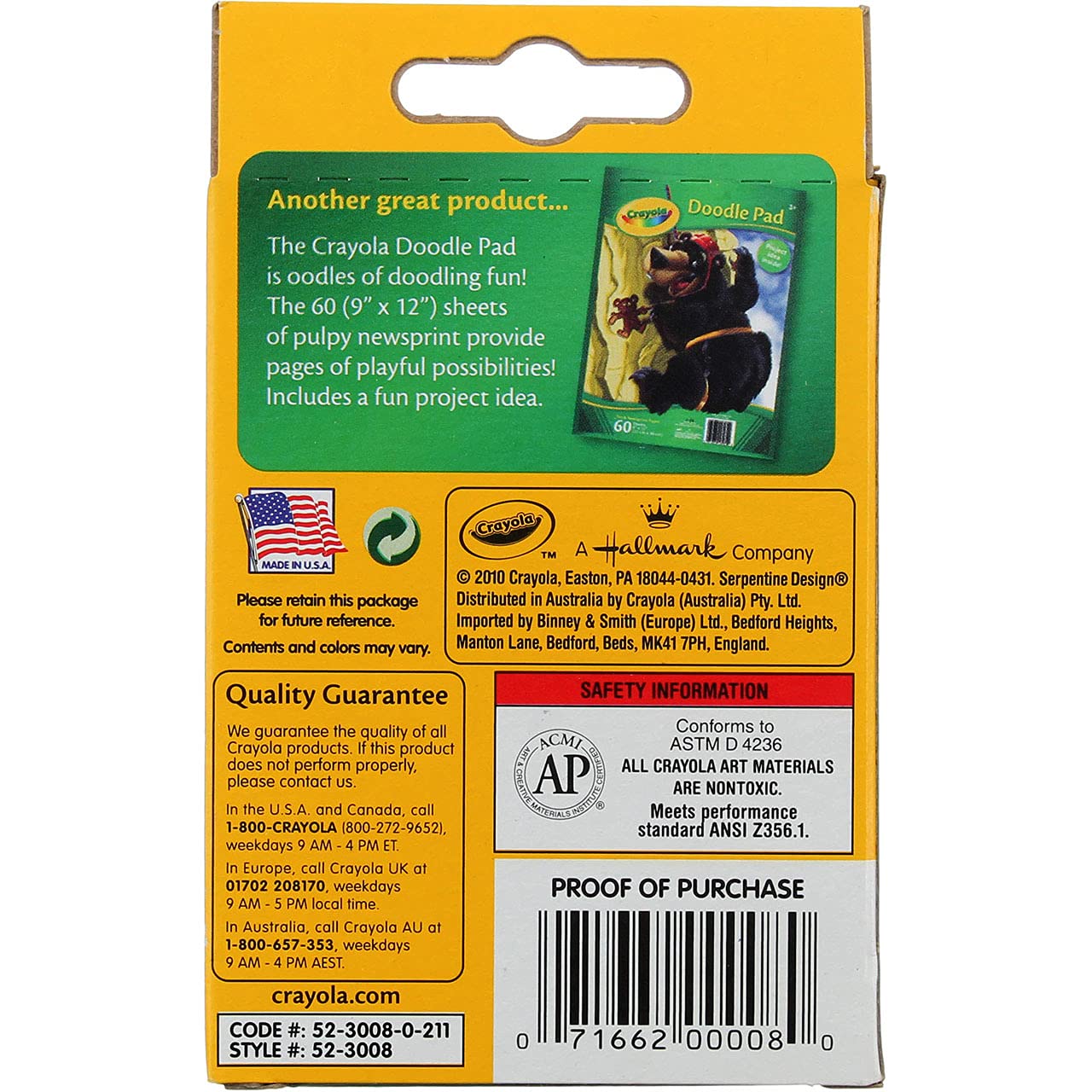 Crayola Crayons,8 Count (3 Pack), Pack of 3, 3 Piece