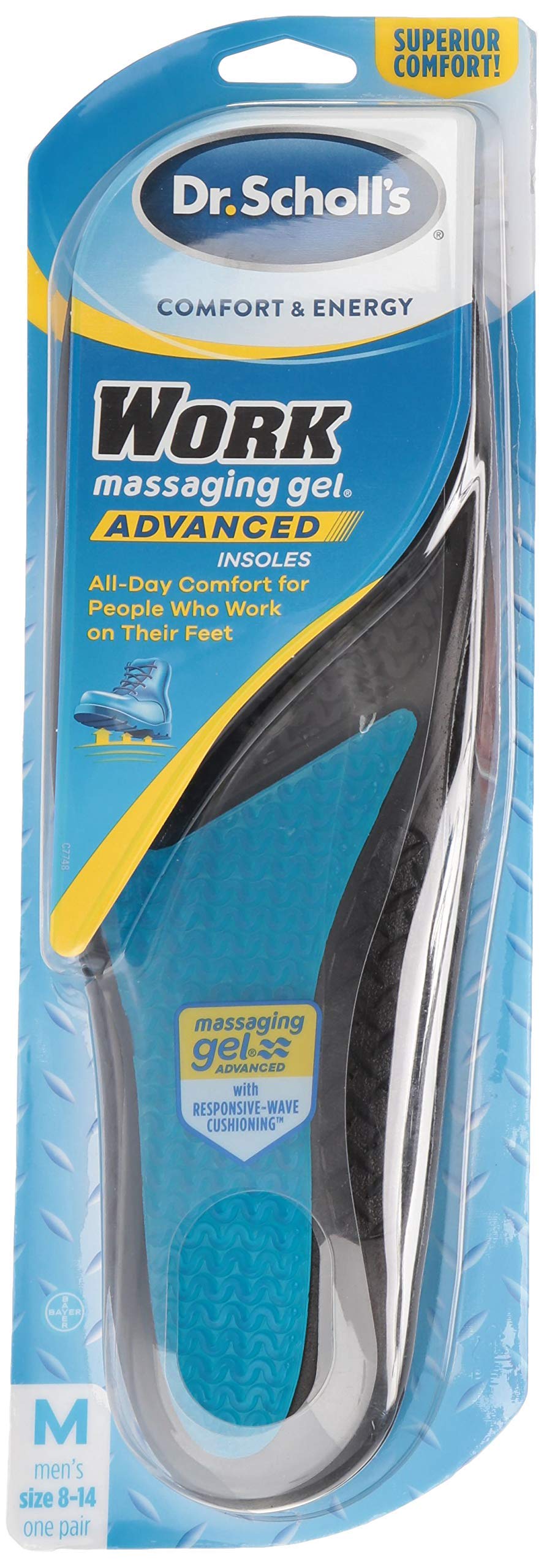 Dr Scholl's Work Massaging Gel Advanced Insoles