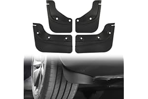frani Upgraded Integrated Mud Flaps Designed for Tesla Model Y Juniper 2025-2026,All Weather Guards, No Drilling/Tape Required(Set of 4)