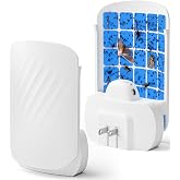 WowCatch Plug-in UV Light Flying Insect Trap for Indoors | Fly Trap for Fruit Flies, Gnats, House Flies, Indoor Bug Catcher for Home, Mess-Free &amp; Quiet, 1 Device 2 Refills ( N386D )