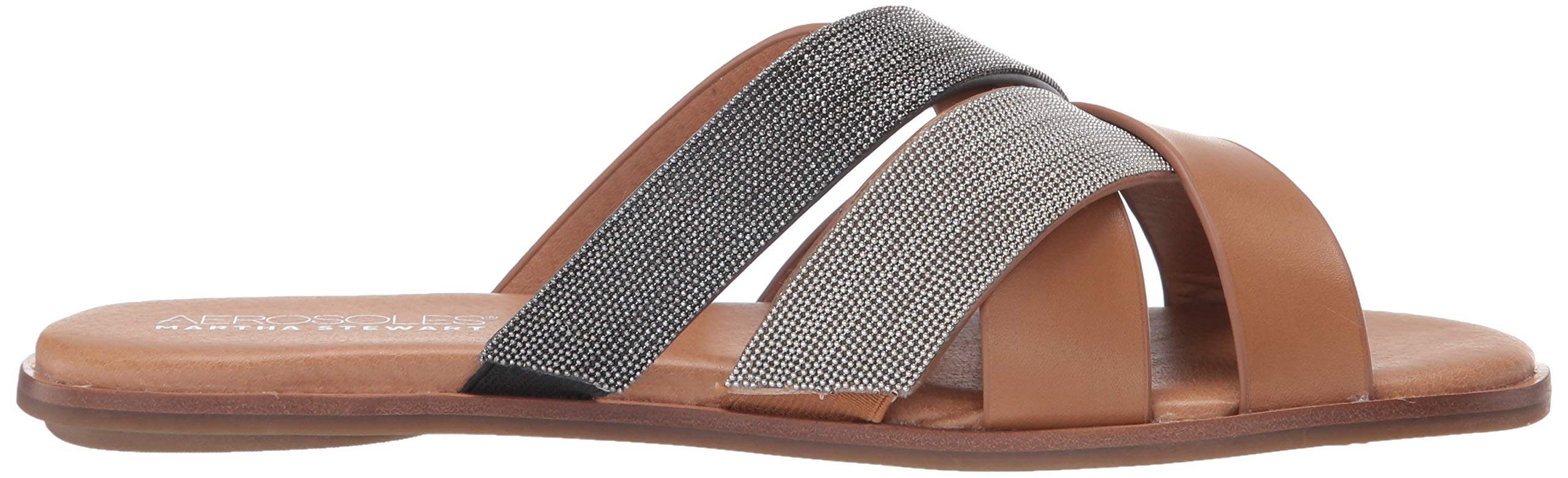 Aerosoles - Women's Martha Stewart Pilot Slide Sandal - Opened Toed Slip-On with Memory Foam Footbed - Image 8
