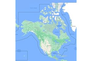 C-MAP Discover North America Lakes US/Canada Map Card for Marine GPS Navigation