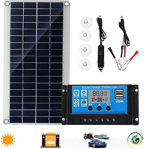 Amazon Shengshou ソーラーキット 15wソーラーパネル 多結晶 太陽光 太陽光発電 太陽光パネル 高変換効率 防水 防塵 10a ソーラーチャージャーコントローラー 12v 24v Lcd 充電コントローラー 液晶 デュアル Usb付き バッテリレギュレータ 温度表示 自動調整スイッチ 過 Amazon Shengshou ソーラーキット 15wソーラーパネル 多結晶 太陽光 太陽光発電 太陽光パネル 高変換効率 防水 防塵 10a ソーラーチャージャーコントローラー 12v 24v Lcd 充電コントローラー 液晶 デュアル Usb付き バッテリレギュレータ 温度表示 自動調整スイッチ 過
