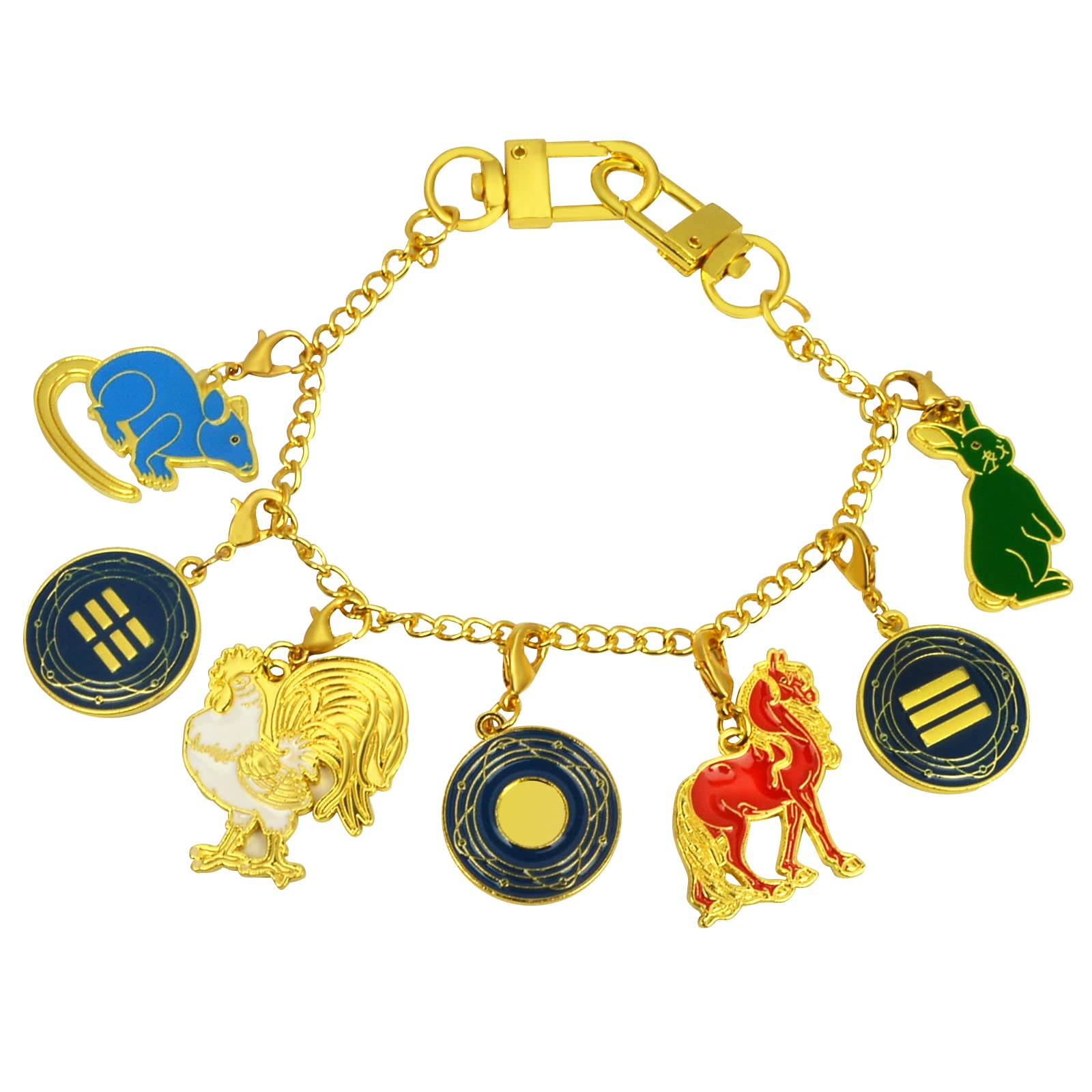 Feng Shui Cardinal Connectivity Activator Charms Hanging Chain W5330