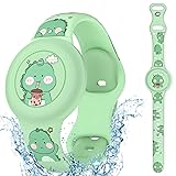 Waterproof Air Tag Bracelet for Kids, Cute Cartoon