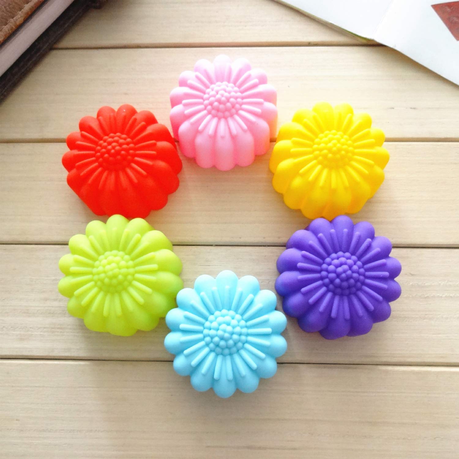Silicone Rubber Pigment - 8 Colors Liquid Silicone Coloring Dye for Silicone Mold Making, Molding and Casting - Vibrant Silicone Color for Resin Molds Making, Statues DIY Manual Making - 10ml Each