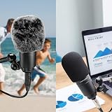 ChromLives Windscreen Pop Filter for AT2020 Foam Furry Cover 2 Pack view 7
