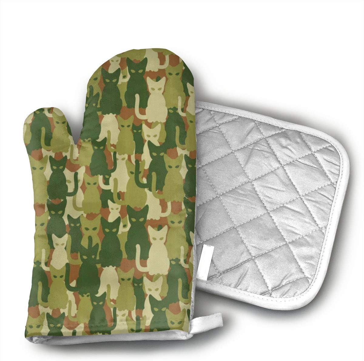 Best Animal Silicone Padded Oven Mitts