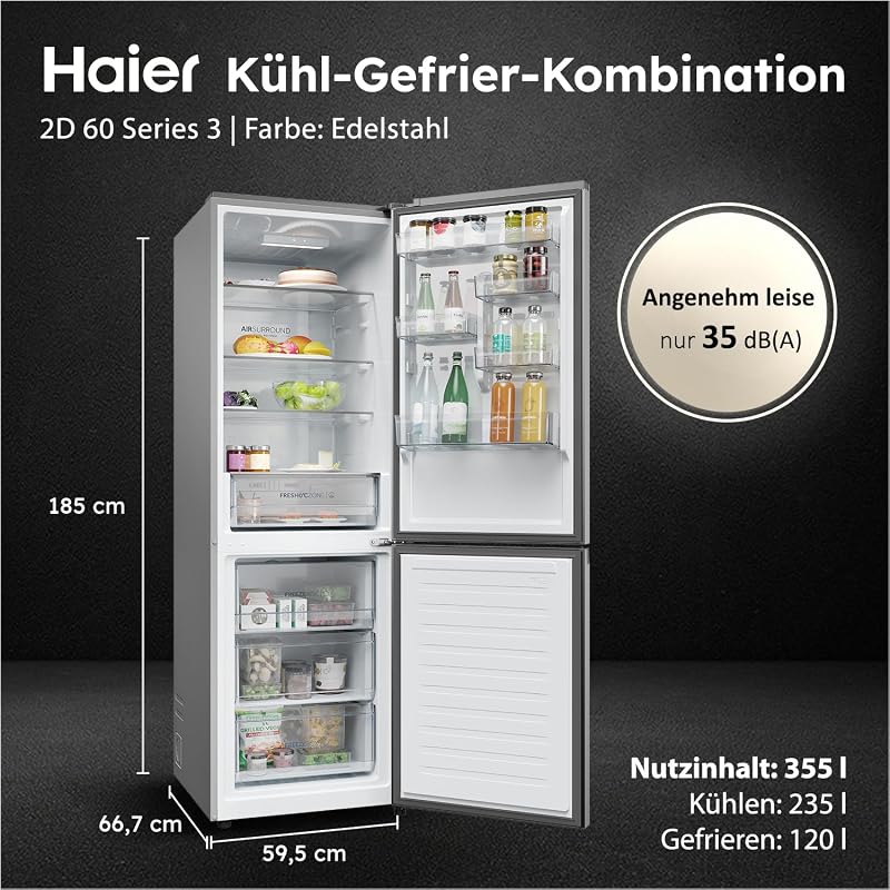 Kühl-Gefrierkombination 2D 60 Series 3 Pro HDPR1618ANPK