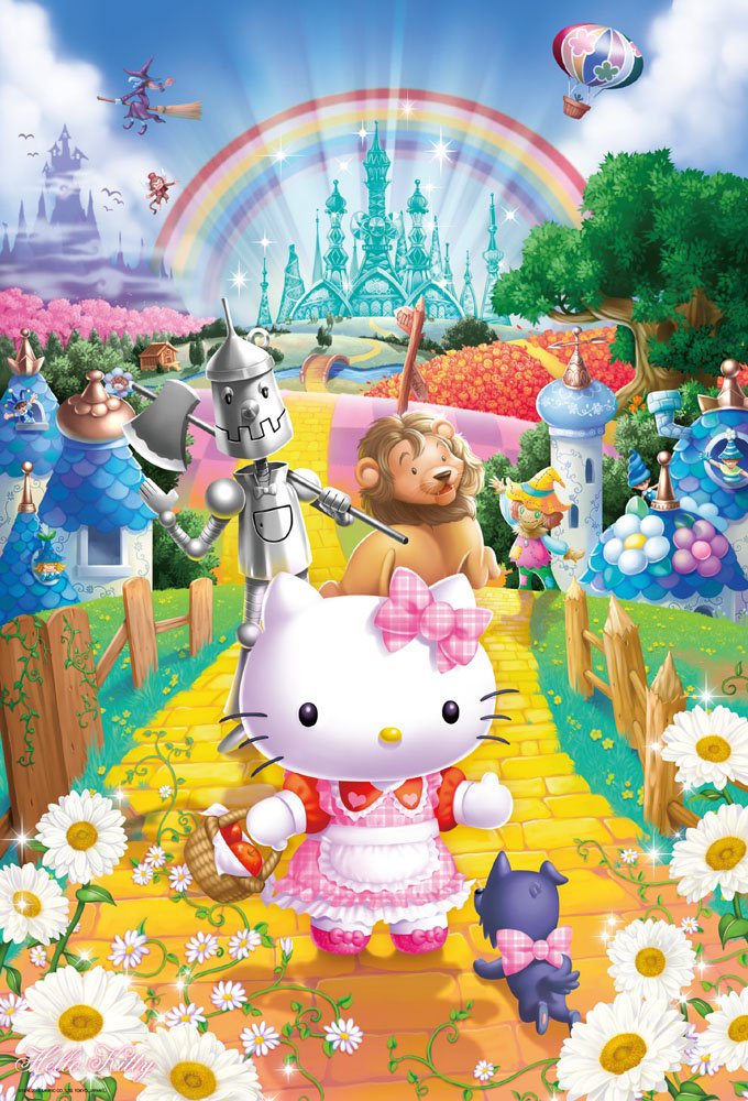 Sanrio Jigsaw Puzzle 1000 pieces 31416 Hello Kitty Wizard of Oz JAPAN