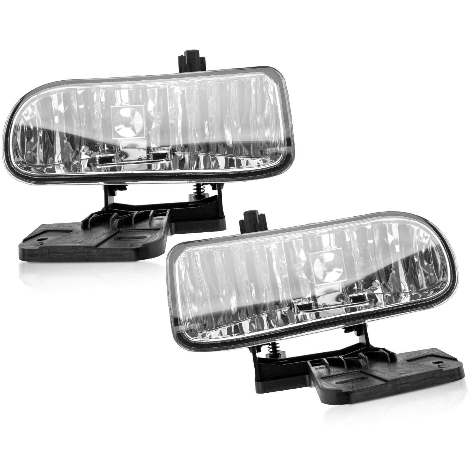 Photo 1 of RP Remarkable Power, Fog Lights For 1999 2000 2001 2002 Sierra / 2000 2001 2002 2003 2004 2005 2006 Yukon/Yukon XL Pickup Truck SUV Clear Fog Lights Pair FL7084