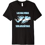 Las Islas Malvinas Son Argentinas Camiseta TShirt Remera