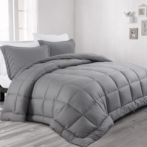 まとめて ROYALAY 120x120 Oversized King Feather and Down Comforter Pinch