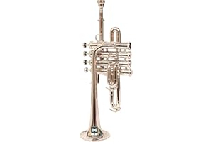 IMI Piccolo Trumpet BB Pitch Premium Brass Quality With Hard Case & Mouthpiece (NICKEL)