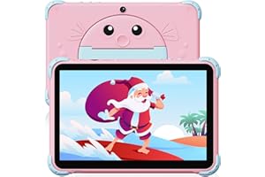 YINOCHE Kids Tablet 10 inch Toddler Tablet Tablet for Kids WiFi Tablet for Toddlers Android Kids Tablets for Kids with Dual Camera 32GB Children's Tablet Touchscreen Parental Control YouTube (Pink)
