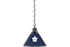 Holland Bar Stool Co. Toronto Maple Leafs Pendant Light with Black Fixture by The