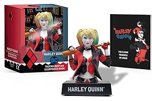 Harley Quinn Talking Figure and Illustrated Book (RP Minis)