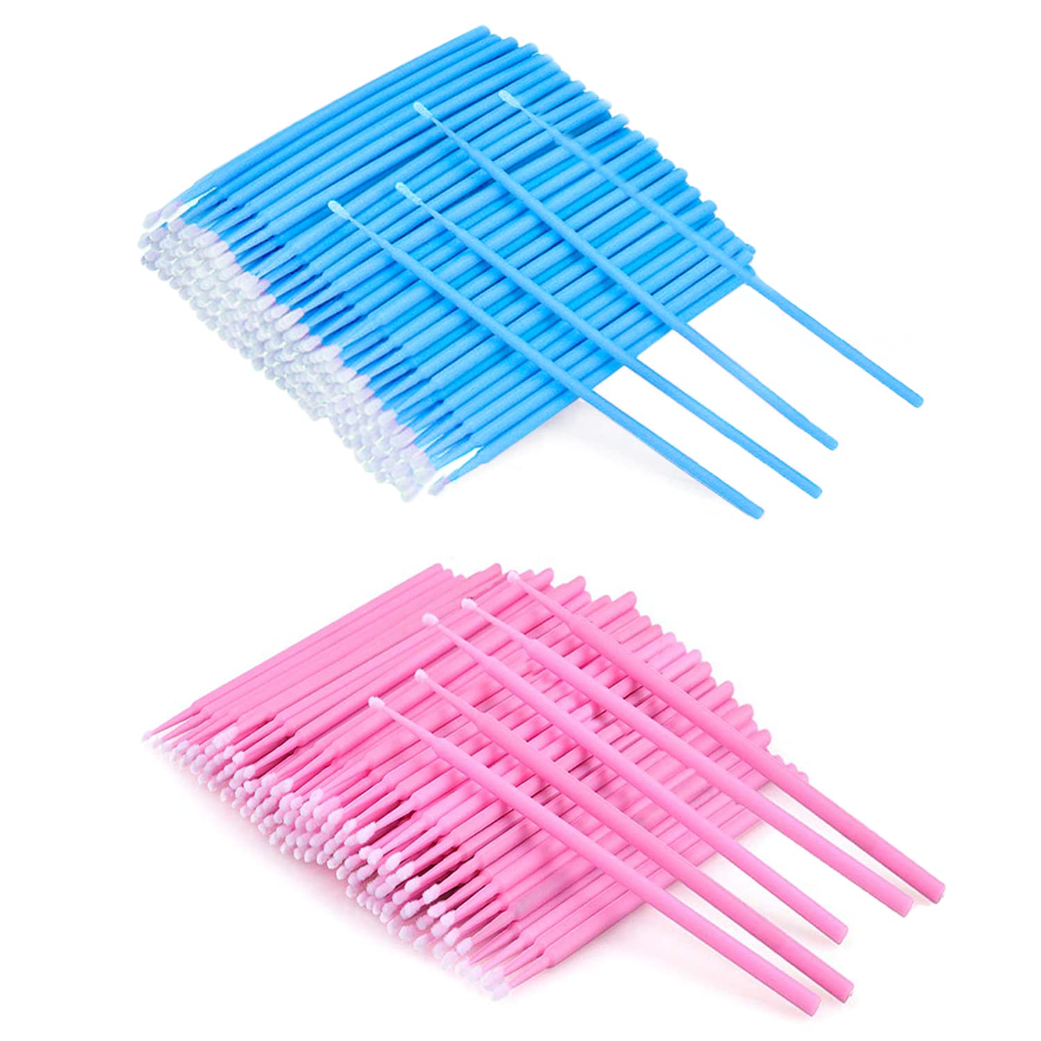 200 Pcs Micro Applicators Brushes, Disposable Eyelash Extensions Mascara Wands Brush Micro Brushes