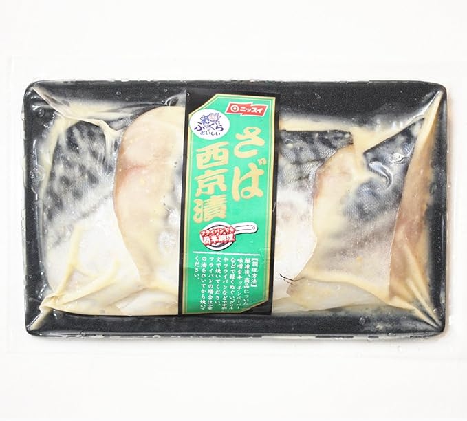 Amazon ニッスイ さば西京漬け4切れ 160g ニッスイ 生鮮魚介類 水産加工品 通販