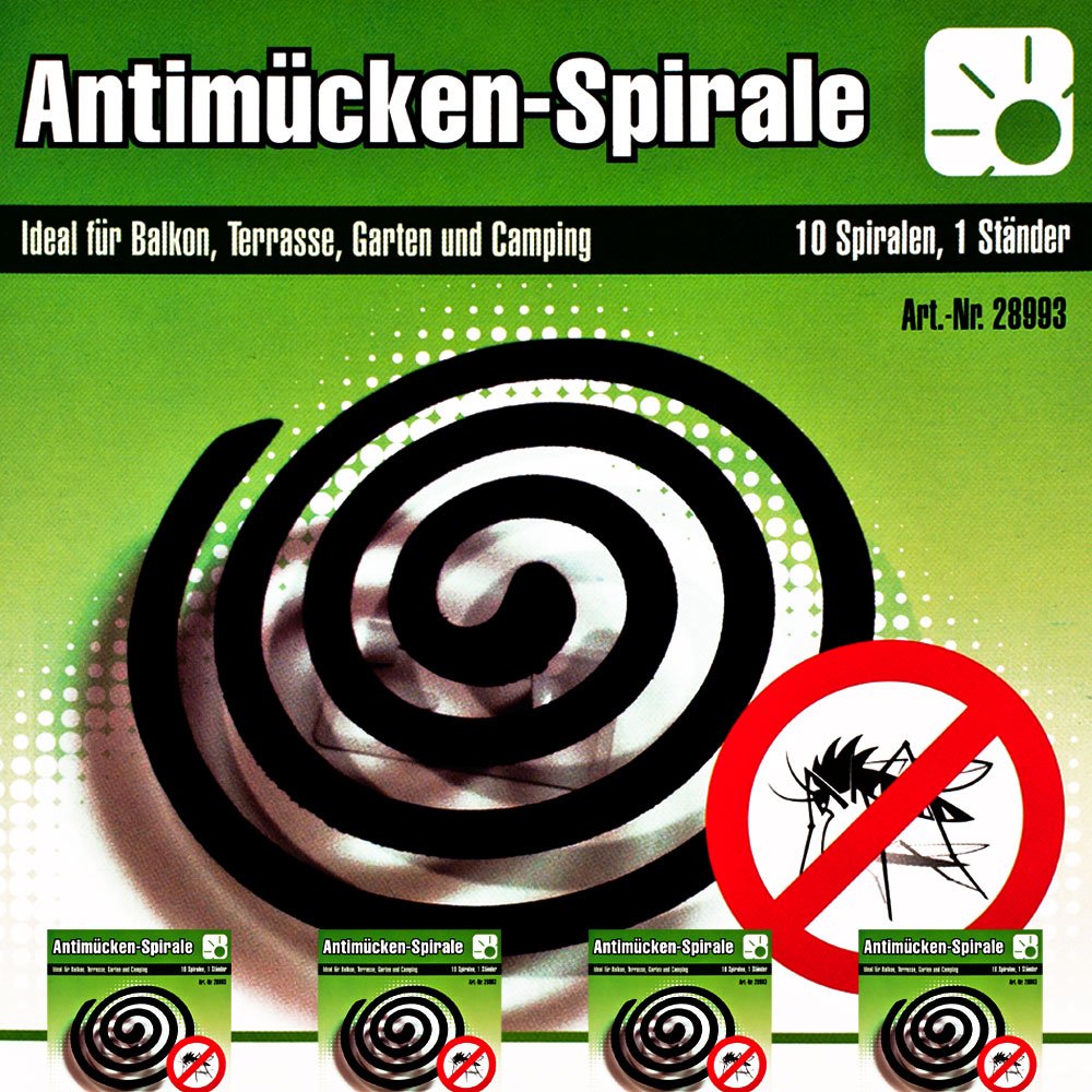 Deuba 50 St. Antimücken Spirale Mückenabwehr Moskito Schutz