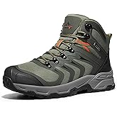 NORTIV 8 Men's Waterproof PRO Hiking Boots Outdoor Lightweight Non-Slip Arch Support Trekking Camping Ankle Boots Armadillo Update