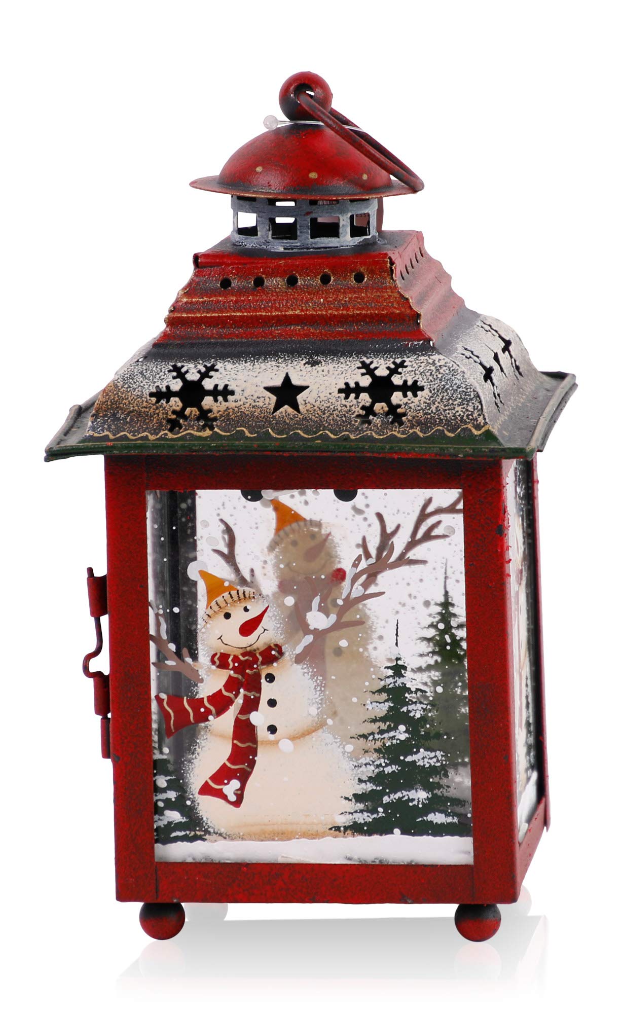 Christmas Paradise Weihnachtslaterne 20 cm Weihnachtsdekoration Weihnachtsstern