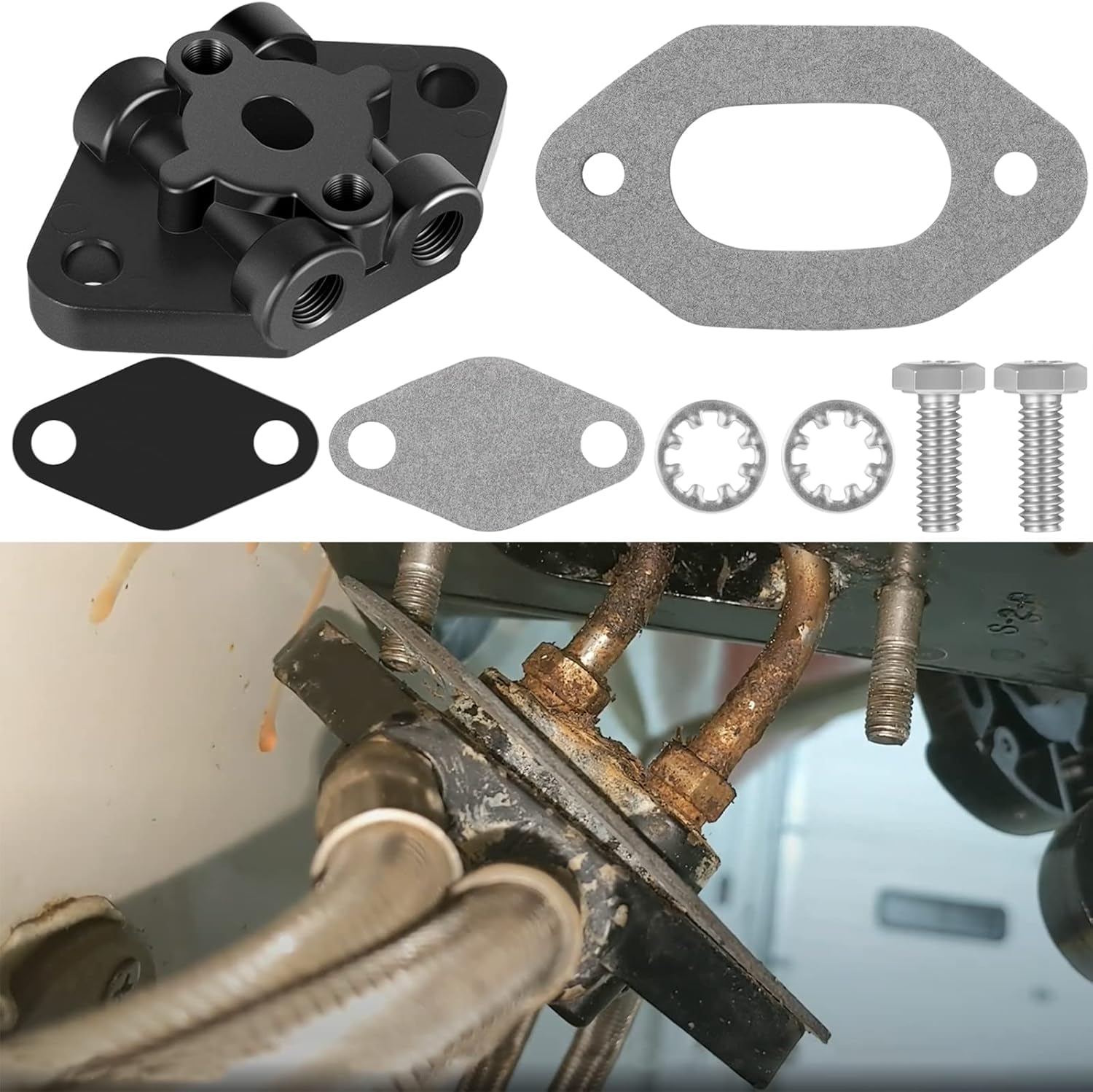 CTcar 21970 Trim Line Cylinder/Distributor Connection Kit Fits Mercruiser Alpha, Bravo Drives.Replacement for 98825A4 8M0080805 8M0137703