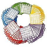 Yuanhe 100 Bingo Game Cards,Bingo Set, Kids Party