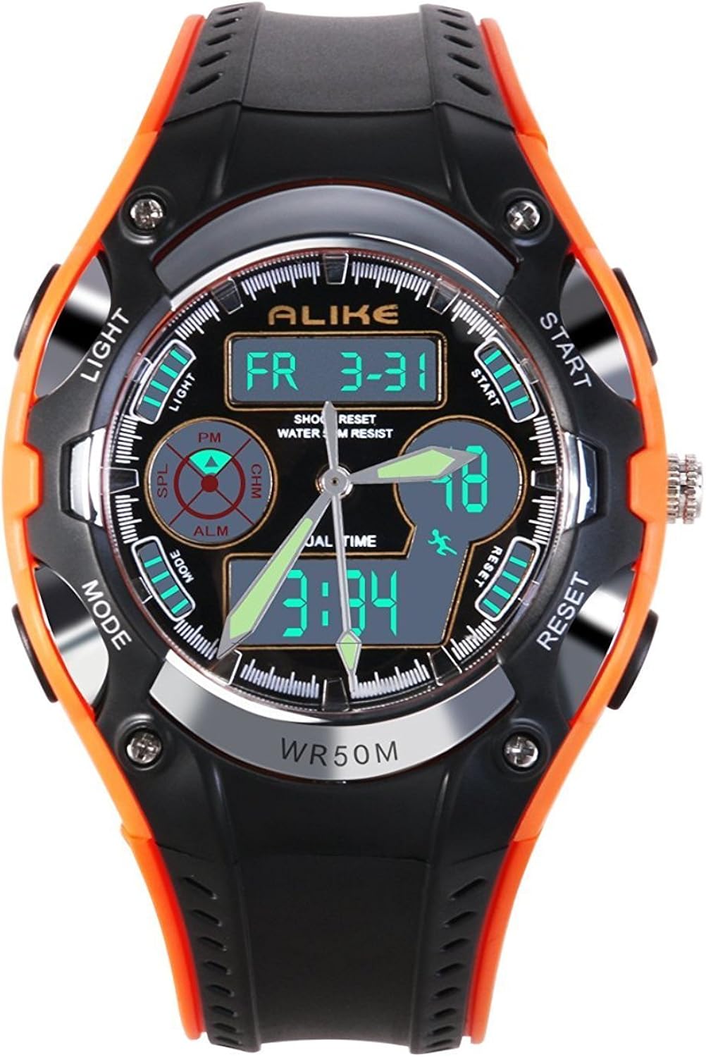 Digitale SportArmbanduhr für Kinder, Jungen, Mädchen, Studenten