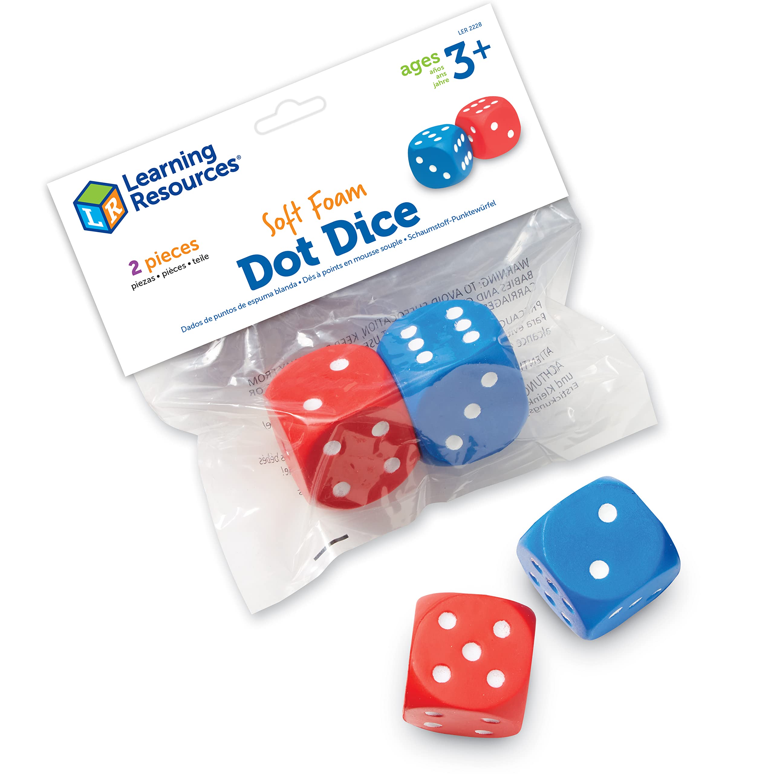 Learning Resources Foam Dot Dice