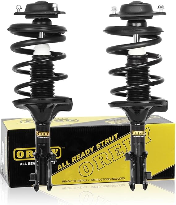 Amazon Com Oredy Front Pair Complete Shocks Struts Coil Spring Assembly Kit Compatible With Hyundai Elantra 2000 2001 2002 2003 2004 2005 2006 171404 171405 11132 11131 Automotive